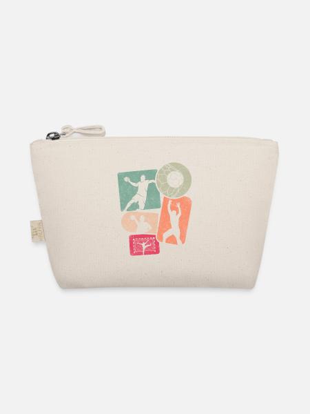 Handballer Handballspieler Kinder Handball Jungen - Bio-Täschchen - Natur