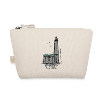 BENGTSKÄR LEUCHTTURM Marine Textilien und Geschenke - Bio-Täschchen - Natur - Vorne