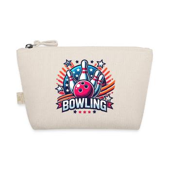 Bowling Logo - Bio-Täschchen - Natur - Vorne