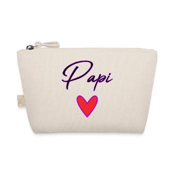 GRANDPA. DAD. FATHER'S DAY. HAPPY FATHER'S DAY - Organic Pouch - nature - Front