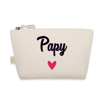 GRANDPA. DAD. FATHER'S DAY. HAPPY FATHER'S DAY - Organic Pouch - nature - Front