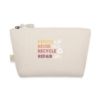 Recyceln Umweltschutz Gegen Plastik - Bio-Täschchen - Natur - Vorne