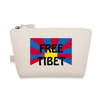 free tibet - Bio-Täschchen - Natur - Vorne
