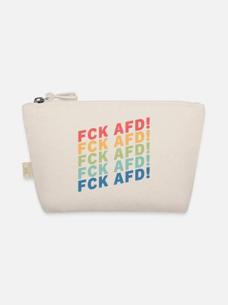 FCK AFD - Bio-Täschchen - Natur