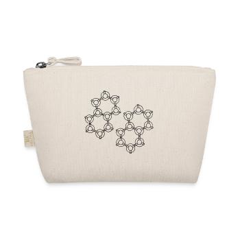 Hexa Design - Organic Pouch - nature - Front