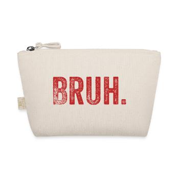 Bruh Funny Saying - Bio-Täschchen - Natur - Vorne