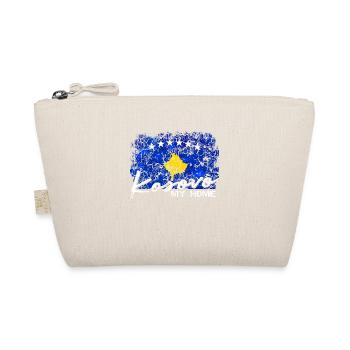 Kosovo Gift - Bio-Täschchen - Natur - Vorne