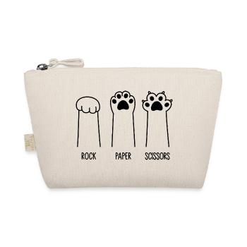 Rock Paper Scissors - Organic Pouch - nature - Front
