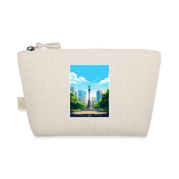 Mexiko-Stadt Vintage Reiseplakat Souvenir - Bio-Täschchen - Natur - Vorne