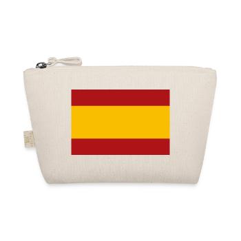 SPANISCHE FLAGGE - Bio-Täschchen - Natur - Vorne