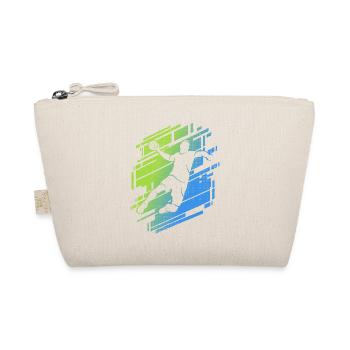 Handball Handballspieler Jungen Handballer - Bio-Täschchen - Natur - Vorne