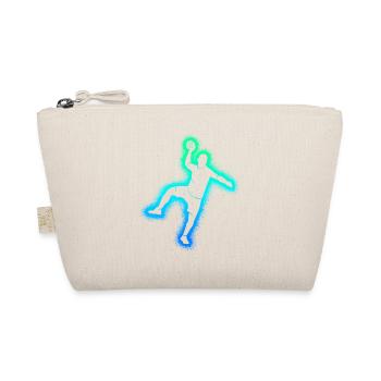 Handballspieler Handballer Herren Handball Jungen - Bio-Täschchen - Natur - Vorne