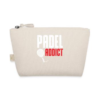 Padel Süchtig - Padel Tennis - Bio-Täschchen - Natur - Vorne