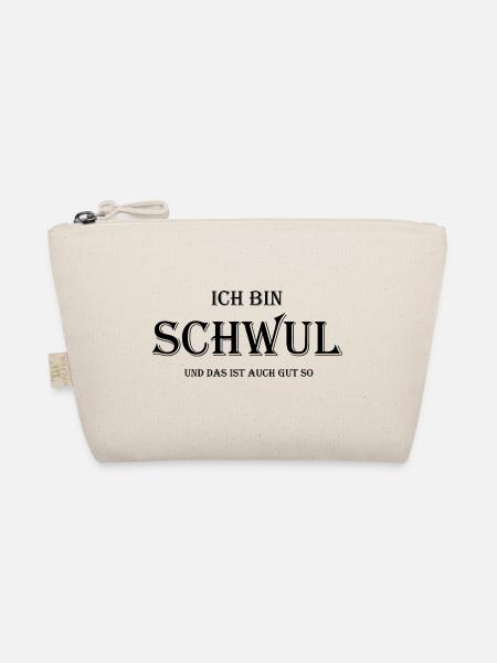Ich bin schwul - Bio-Täschchen - Natur