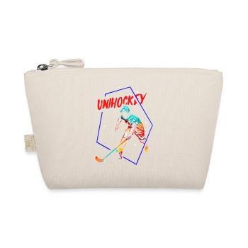 Reflexstarker Unihockey Torwart - Bio-Täschchen - Natur - Vorne