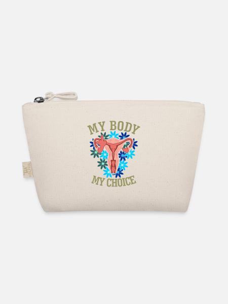 My Body My Choice - Bio-Täschchen - Natur