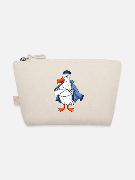 Mouette musculaire avec cadeau de mouette tatouage ancre - Trousse biologique - nature