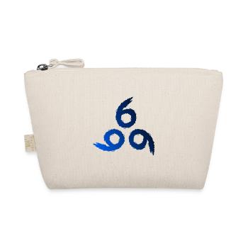 666 Satan Symbol - Teufel - Böse - Bio-Täschchen - Natur - Vorne