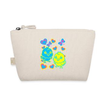 Küken Ostern Kind Kinder - Bio-Täschchen - Natur - Vorne