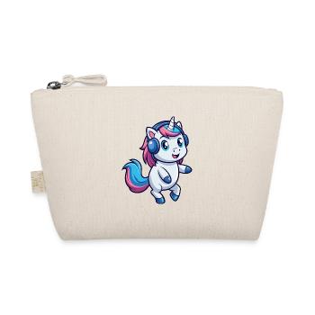 Licorne Funny Cartoon Character Casque Musique - Trousse biologique - nature - Devant