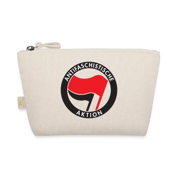 Antifaschistische Aktion Antifa Logo - Bio-Täschchen - Natur - Vorne