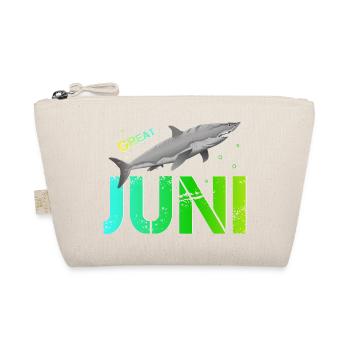 Juni Namenstag Geburtstag Juni - Bio-Täschchen - Natur - Vorne