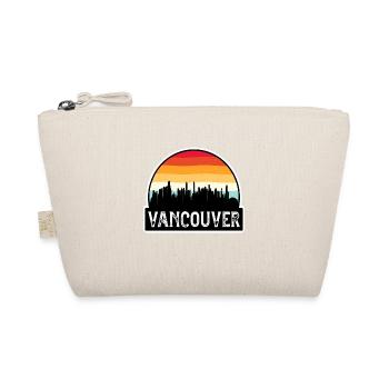 Vancouver-Kanada-Flaggen-Skyline-Reisesouvenir - Bio-Täschchen - Natur - Vorne