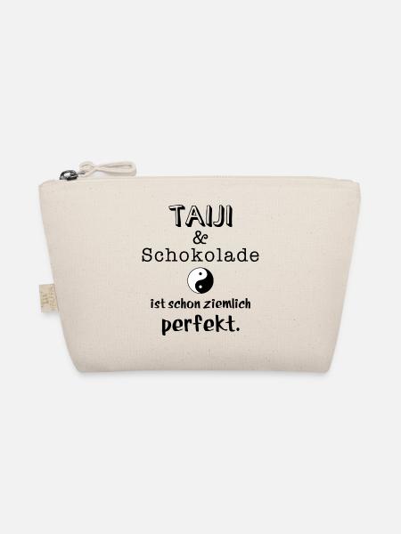 taiji und schokolade - Bio-Täschchen - Natur