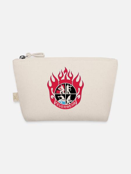 Flamme Feuerwehr Logo mod - Bio-Täschchen - Natur