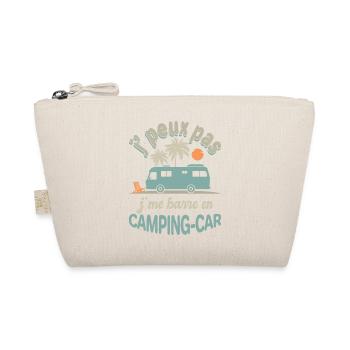 Camping-Car Je Me Barre Humour Voyage Liberté - Trousse biologique - nature - Devant