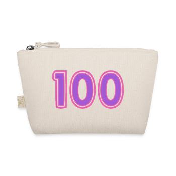 100. 100 JAHRE. 100-JÄHRIGES JUBILÄUM - Bio-Täschchen - Natur - Vorne
