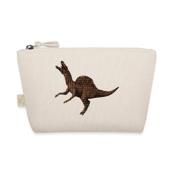 Dinosaurier - Bio-Täschchen - Natur - Vorne