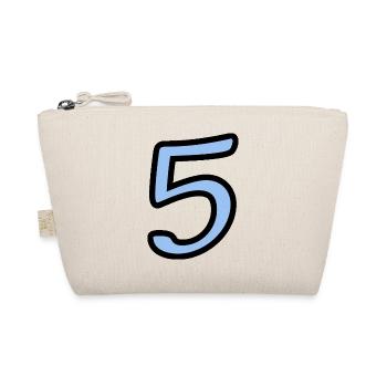 5. 5 JAHRE. 5-JÄHRIGES JUBILÄUM. 5-JÄHRIGES JUBILÄUM. 5. - Bio-Täschchen - Natur - Vorne