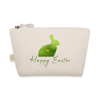Happy Easter rabbit - Bio-Täschchen - Natur - Vorne