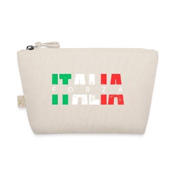 Forza ITALIA - Bio-Täschchen - Natur - Vorne