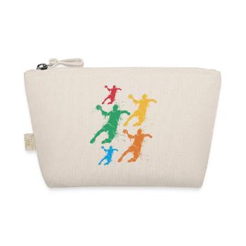 Handballspieler Handballer Jungen Handball Kinder - Bio-Täschchen - Natur - Vorne