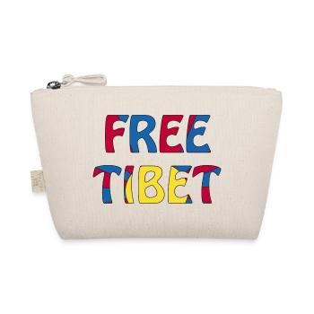 free tibet - Bio-Täschchen - Natur - Vorne