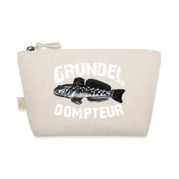 Grundeln fischen angeln - Bio-Täschchen - Natur - Vorne