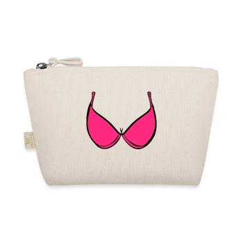 Brüste BH Rosa - Bio-Täschchen - Natur - Vorne