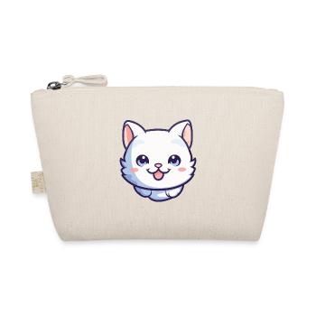 Bambino Katze Cartoon Aquarell Illustration - Bio-Täschchen - Natur - Vorne