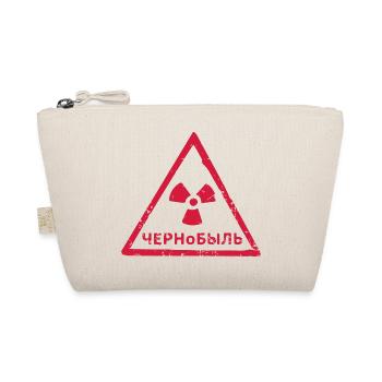 TSCHERNOBYL RADIATION WARNING ICON - Bio-Täschchen - Natur - Vorne
