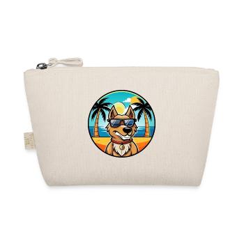 Magyar Agar Dog Breed Cartoon Sunglasses Beach - Organic Pouch - nature - Front