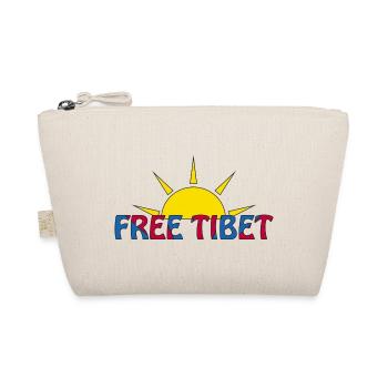 free tibet - Bio-Täschchen - Natur - Vorne