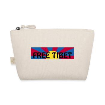 free tibet - Bio-Täschchen - Natur - Vorne