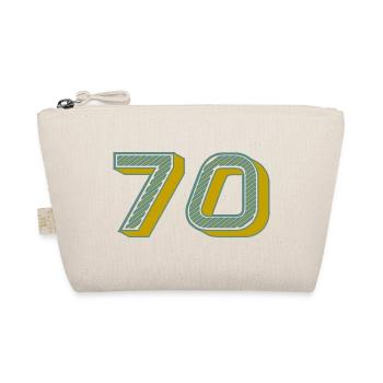 70. 70 ANS. 70e ANNIVERSAIRE. ANNIVERSAIRE 70 ANS. - Trousse biologique - nature - Devant