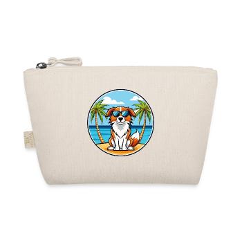 Nederlandse Kooikerhondje Hunderasse Cartoon Strand - Bio-Täschchen - Natur - Vorne