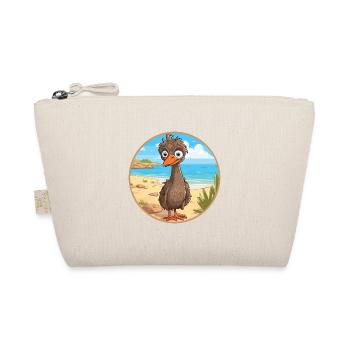Emu Aquarell Cartoon Kawaii Clipart Tier - Bio-Täschchen - Natur - Vorne