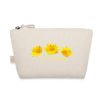Löwenzahn Pusteblume Löwenzähmer - Bio-Täschchen - Natur - Vorne