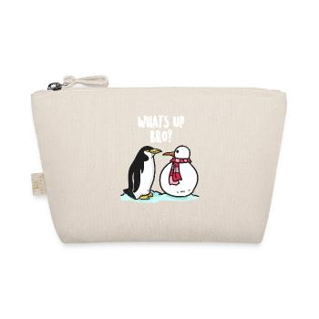 Frostiger Pinguin Polarexpedition - Bio-Täschchen - Natur - Vorne