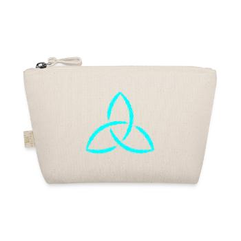 Keltisches Symbol Triquetra Endlos Geschenk - Bio-Täschchen - Natur - Vorne
